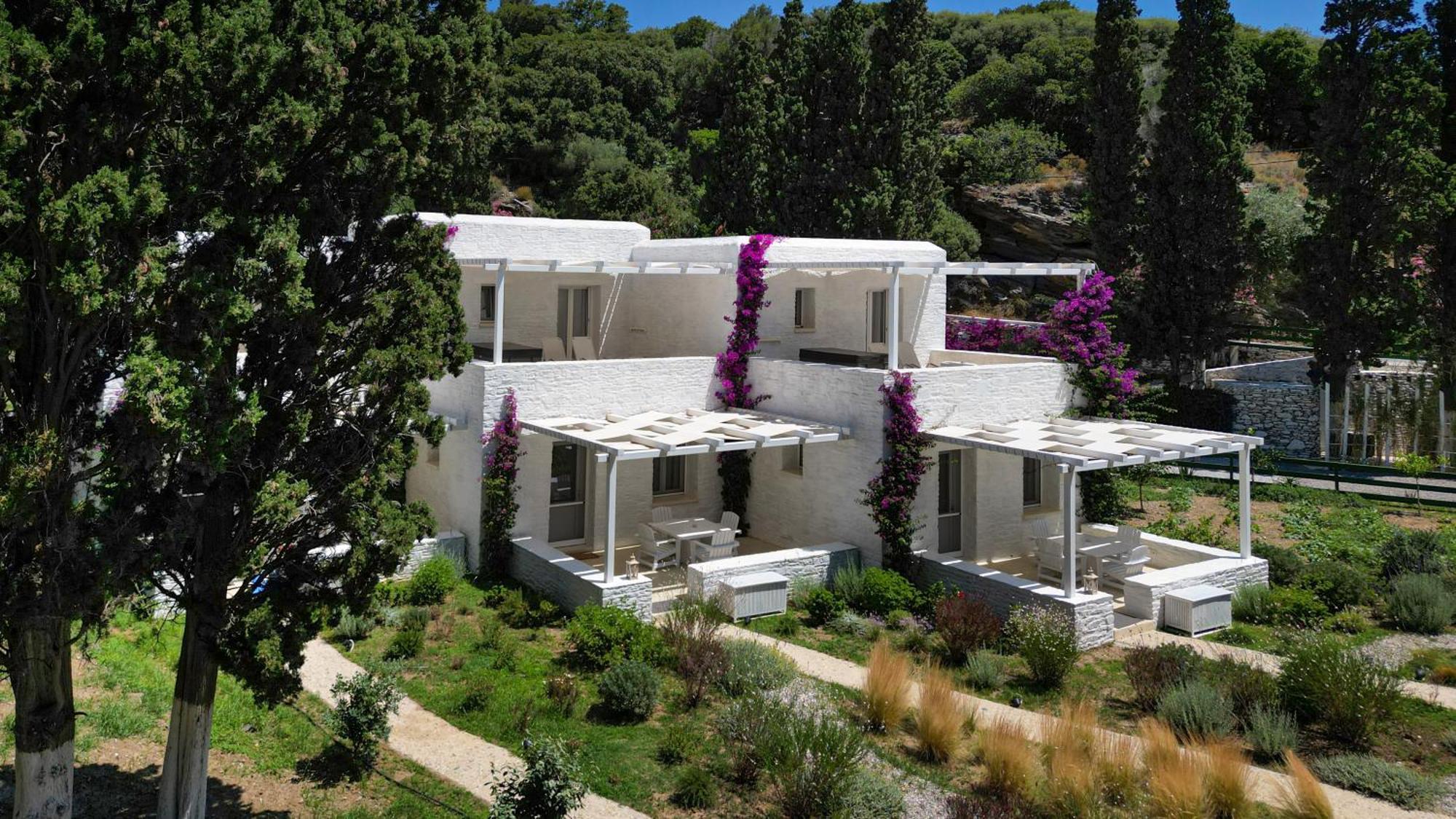 Micra Anglia Boutique Hotel & Spa Ándros 外观 照片